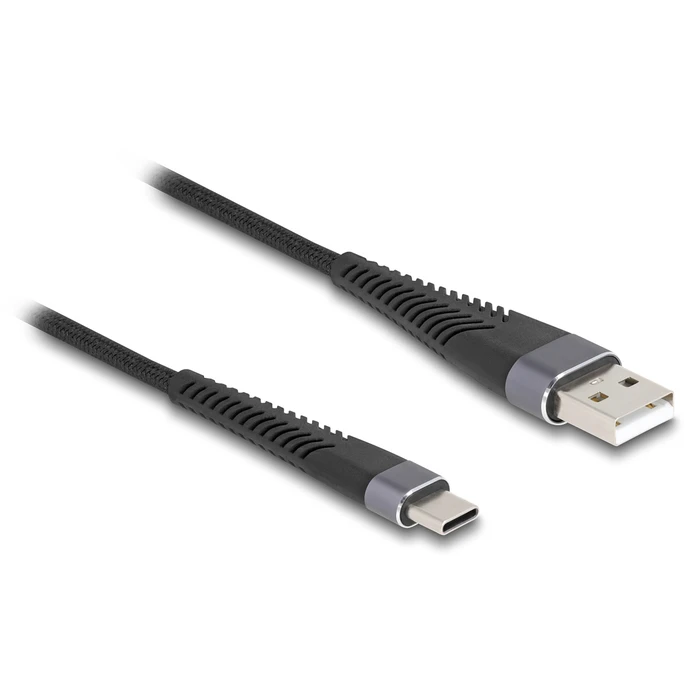 Delock USB 2.0 Cable USB-C male - USB-A 60W Μαύρο 3m 81123