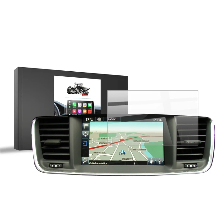GrizzGlass CarDisplay Protection Ceramic film for Peugeot 508 7" (2010-2018)