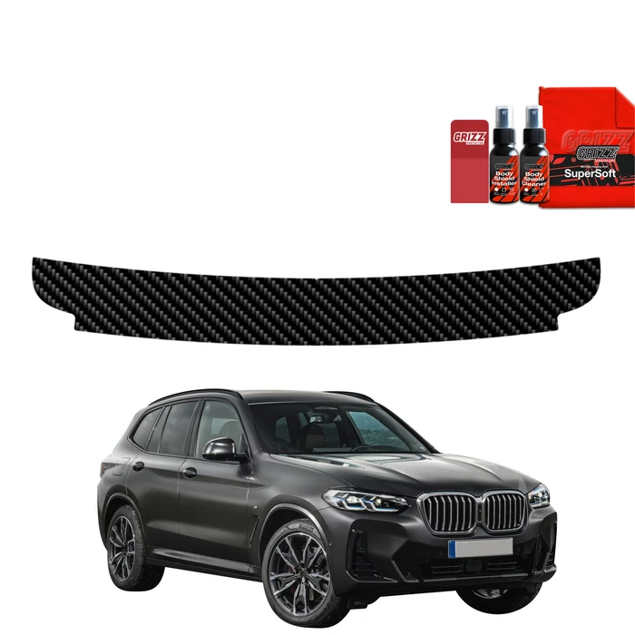 GrizzGlass BodyShield Carbon boot sill film for BMW X3 (2021-2024)