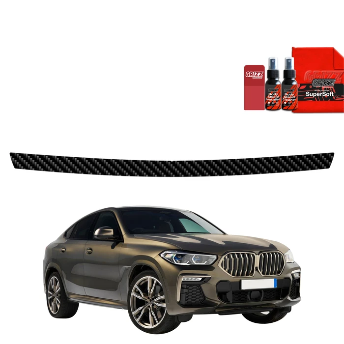 GrizzGlass BodyShield Carbon boot sill film for BMW X6M (2019-2023)