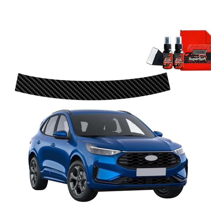 GrizzGlass BodyShield Carbon boot sill film for Ford Kuga Active X Facelift (2024-2025)