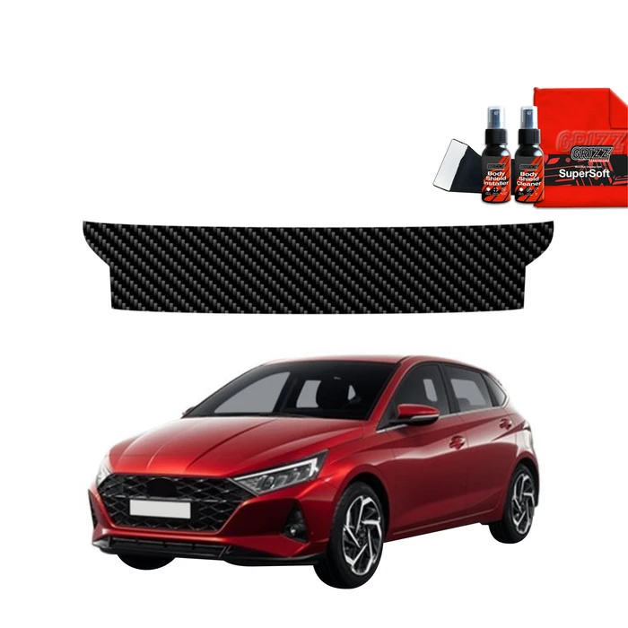 GrizzGlass BodyShield Carbon boot sill film for Hyundai i20 (2023-2025)