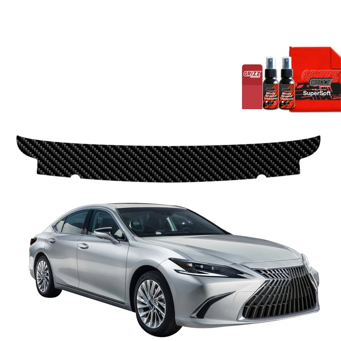 GrizzGlass BodyShield Carbon boot sill film for Lexus ES 300h (2021-2024)