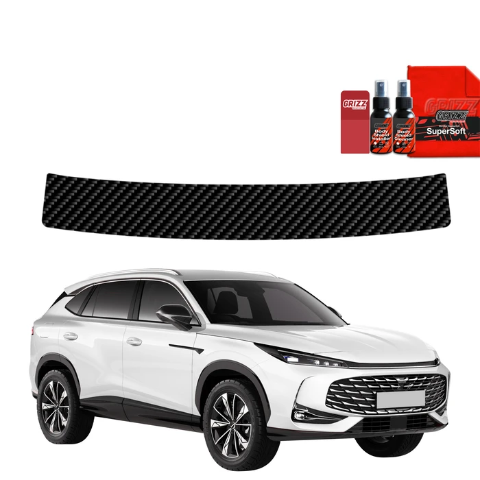 GrizzGlass BodyShield Carbon boot sill film for MG HS (2024-2025)