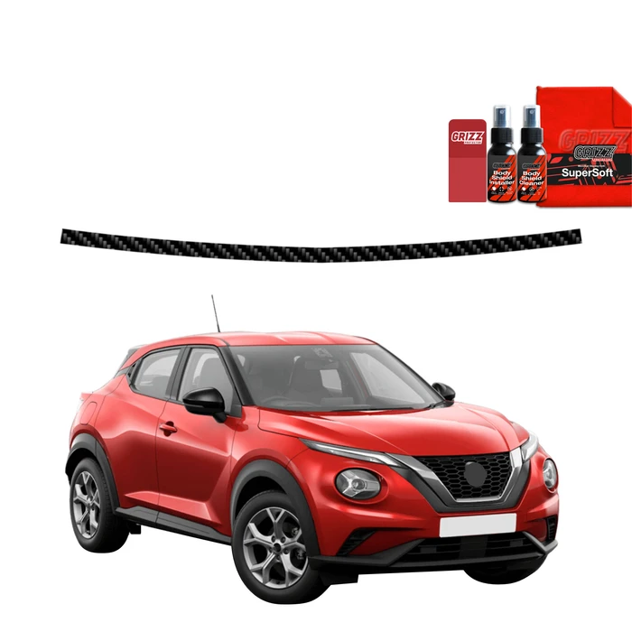 GrizzGlass BodyShield Carbon boot sill film for Nissan Juke Facelift (2024-2025)
