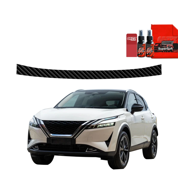 GrizzGlass BodyShield Carbon boot sill film for Nissan Qashqai 3 (2021-2024)