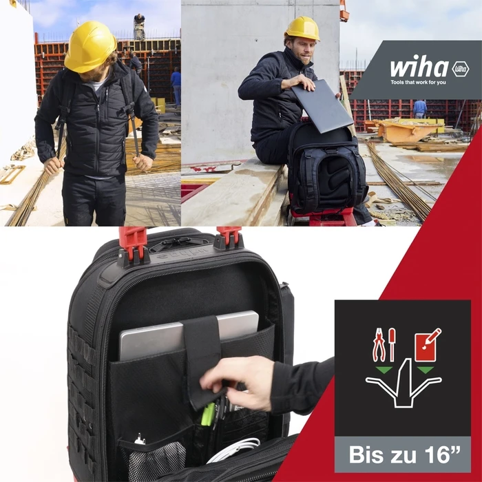 Wiha Electrician Backpack with 27 Tools (Model 45528)