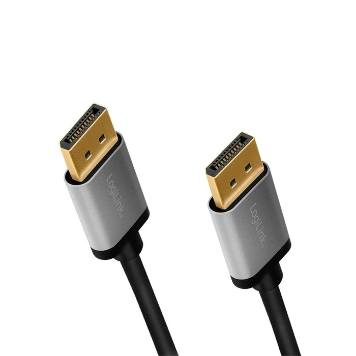 Καλώδιο Logilink Displayport Dp/M To Dp/M, 4k/60hz, Alu,1