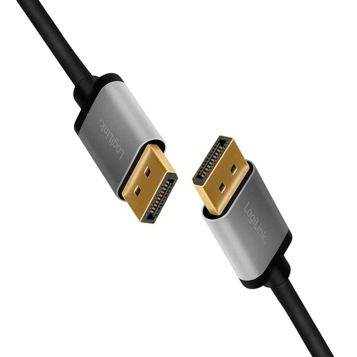 Καλώδιο Logilink Displayport 4k/60 Hz,Dp/M Do Dp/M,Alu. 5m