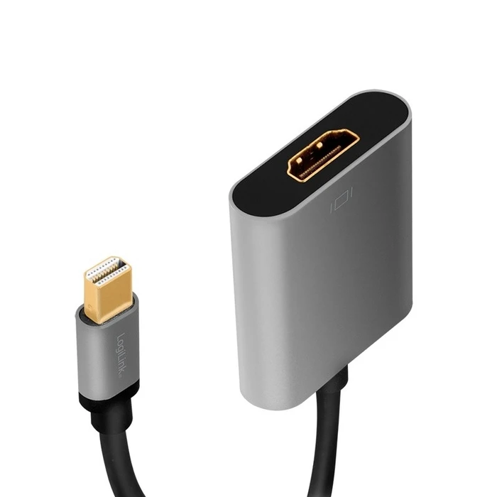 Αντάπτορας Logilink Mini Displayport To Hdmi , 4k, Alu, 0.15m