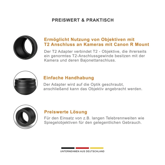 Walimex Ring Adapter 23368 - Ring Adapter for filters (compatible with Canon)