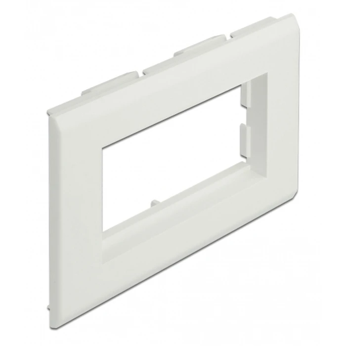 Bάση πρίζας DeLOCK moduleς Easy 45 81316, 130 x 80 mm, λευκό