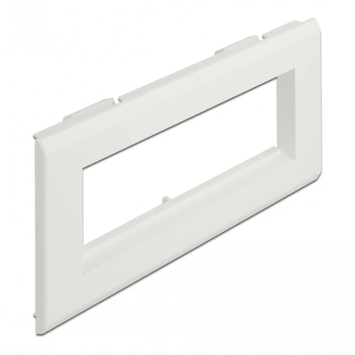 Bάση πρίζας DeLOCK module Easy 45 81317, 175x80mm, λευκό