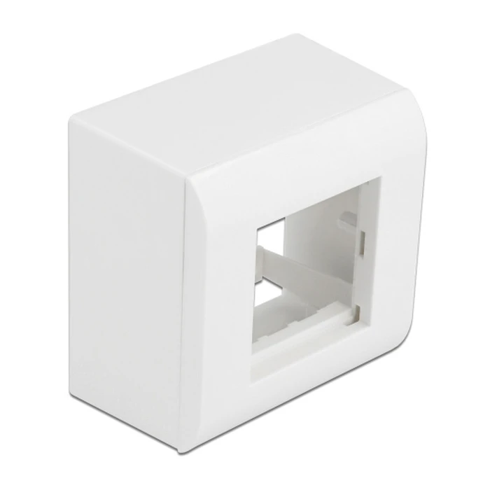 Επιτοίχιο Περίβλημα Delock για modules Easy 45 81332, 82x82mm, λευκό
