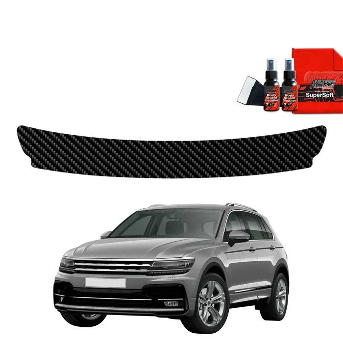 GrizzGlass BodyShield Carbon boot sill film for Volkswagen Tiguan 2 (2016-2020)