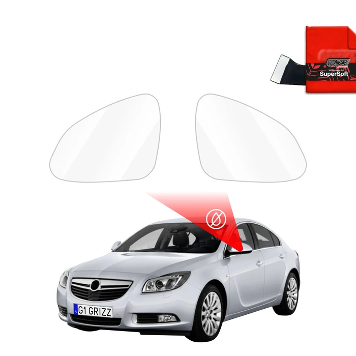 GrizzGlass ZeroDrop Rain-repellent mirror film for Opel Insignia A (2008-2013)