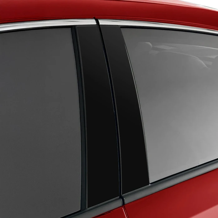 GrizzGlass BodyShield Black pillar film for Audi A6 C5 Sedan (1997-2004) [6in1]