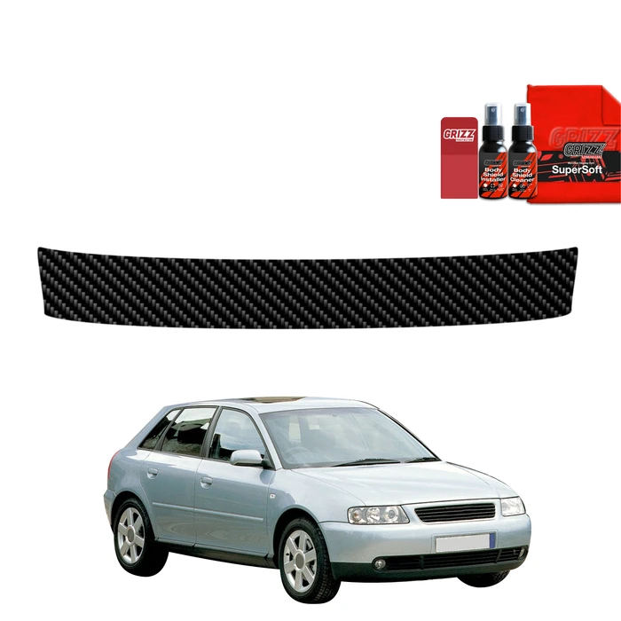 GrizzGlass BodyShield Carbon boot sill film for Audi A3 8L Hatchback 5D (1999-2003)