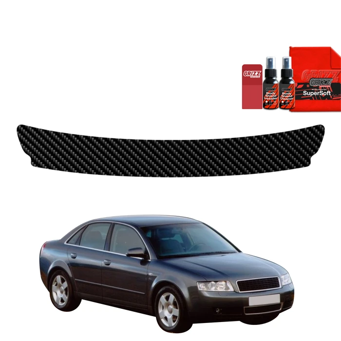 GrizzGlass BodyShield Carbon boot sill film for Audi A4 B6 Sedan (2000-2006)