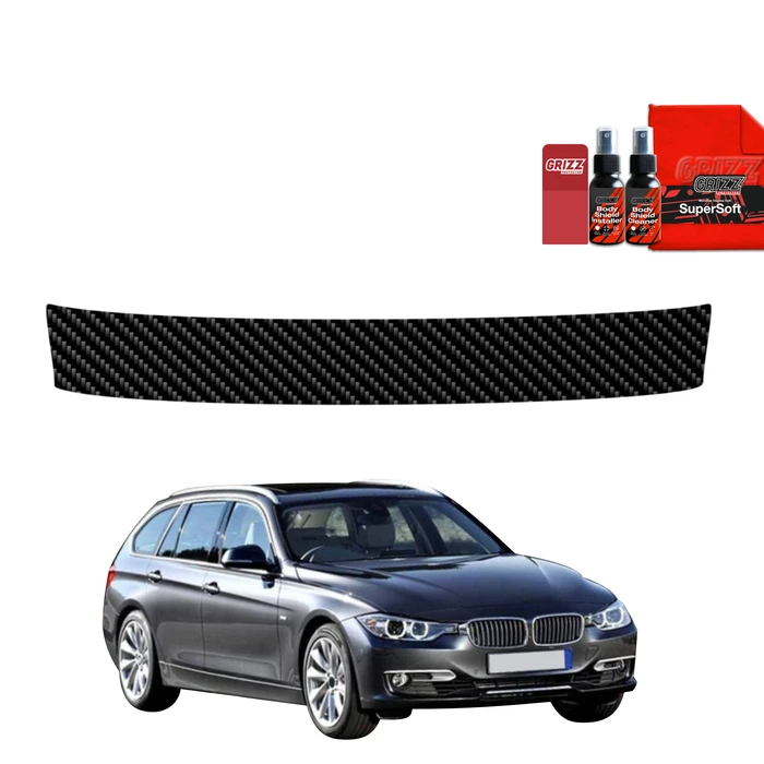 GrizzGlass BodyShield Carbon boot sill film for BMW 3 F31 Kombi Pre-LCI (2011-2015)