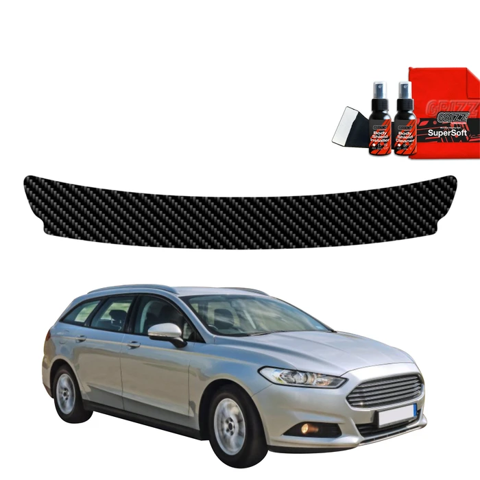 GrizzGlass BodyShield Carbon boot sill film for Ford Mondeo Mk5 Kombi (2014-2019)