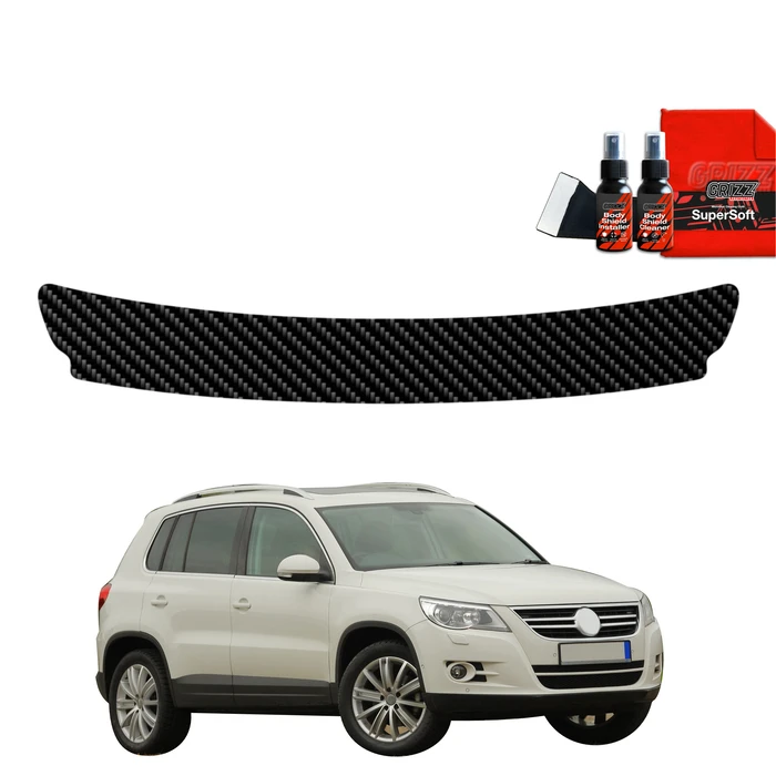 GrizzGlass BodyShield Carbon boot sill film for Volkswagen Tiguan 5D (2007-2011)