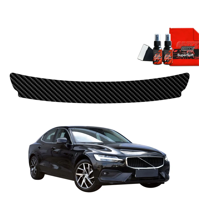 GrizzGlass BodyShield Carbon boot sill film for Volvo S60 3 Sedan 4D (2019-2024)