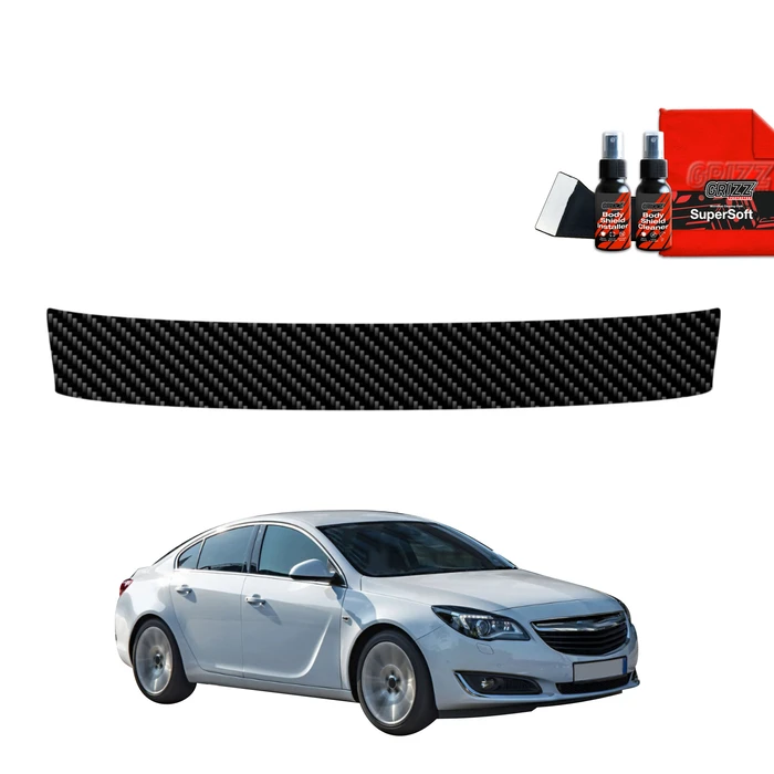 GrizzGlass BodyShield Carbon boot sill film for Opel Insignia A Sedan Facelifting (2013-2017)