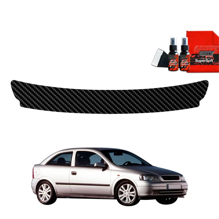 GrizzGlass BodyShield Carbon boot sill film for Opel Astra G Hatchback 3D (1998-2009)