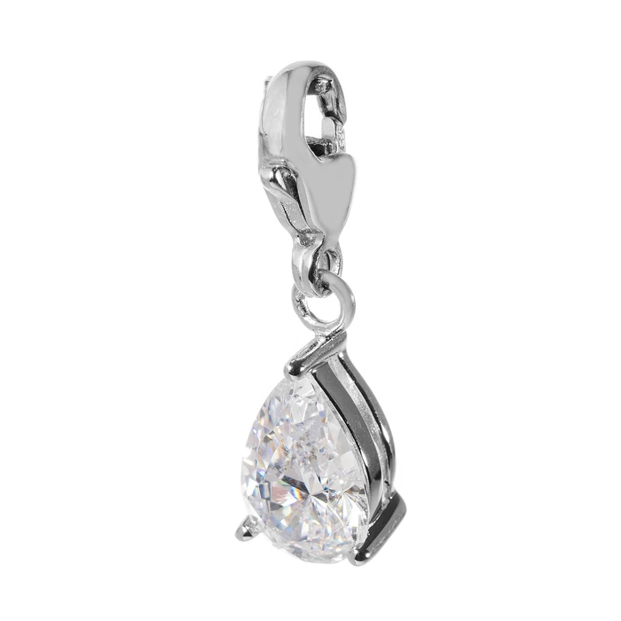 Γυναικείο Charm Ti Sento 8166Zi (1,5 cm) Crystal Tear Crystal