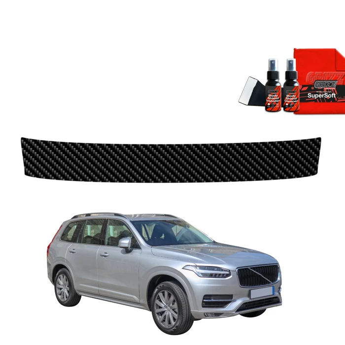 GrizzGlass BodyShield Carbon boot sill film for Volvo XC90 (2014-2024)
