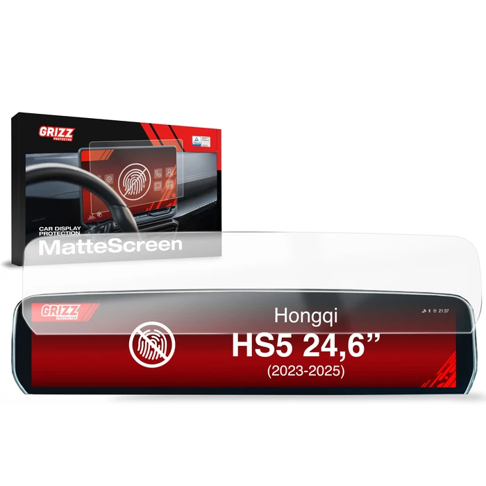 GrizzGlass CarDisplay Protection Matte film for Hongqi HS5 24,6" (2023-2026)