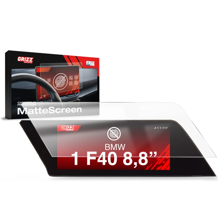 GrizzGlass CarDisplay Protection Matte film for BMW 1 F40 8,8" (2019-2023)