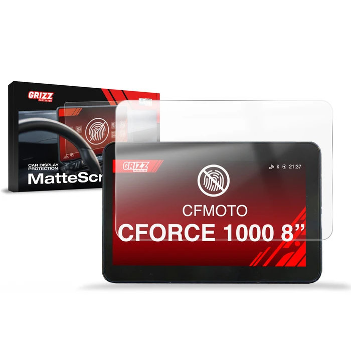 GrizzGlass CarDisplay Protection Matte film for CFMOTO CFORCE 1000 8