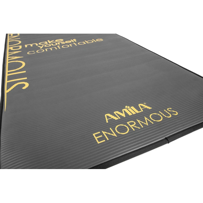 Στρώμα Γυμναστικής Amila NBR 10mm 80Kg Μαύρο ENORMOUS