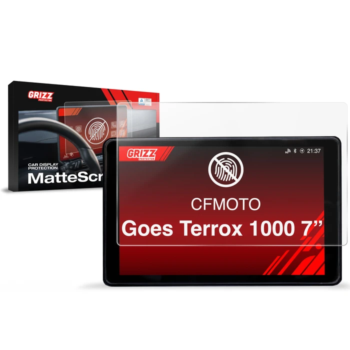 GrizzGlass CarDisplay Protection Matte film for CFMOTO Goes Terrox 1000 7