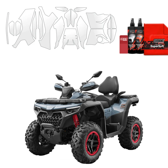 GrizzGlass BodyShield Protective film for CFMOTO CFORCE 850 Touring (2025-2026) [20in1]