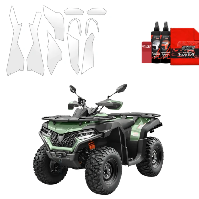 GrizzGlass BodyShield Protective film for CFMOTO CFORCE 625 (2020-2026) [10in1]
