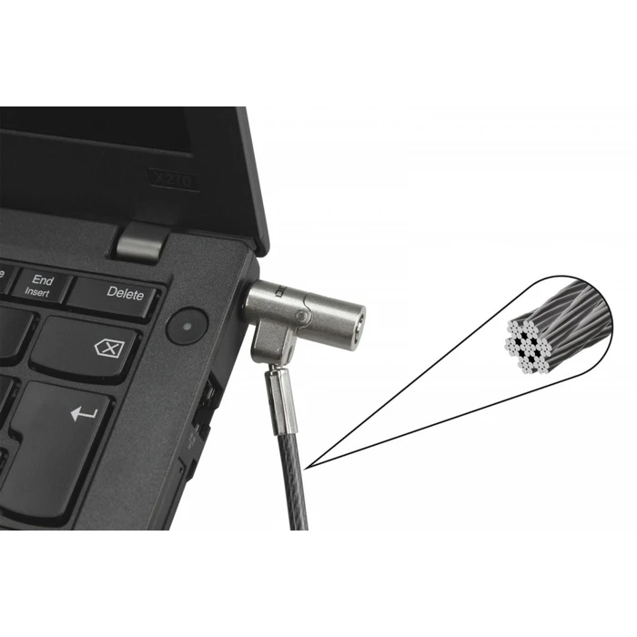 Κλειδαριά Laptop Dicota Security Cable Nano lock Ultra Slim