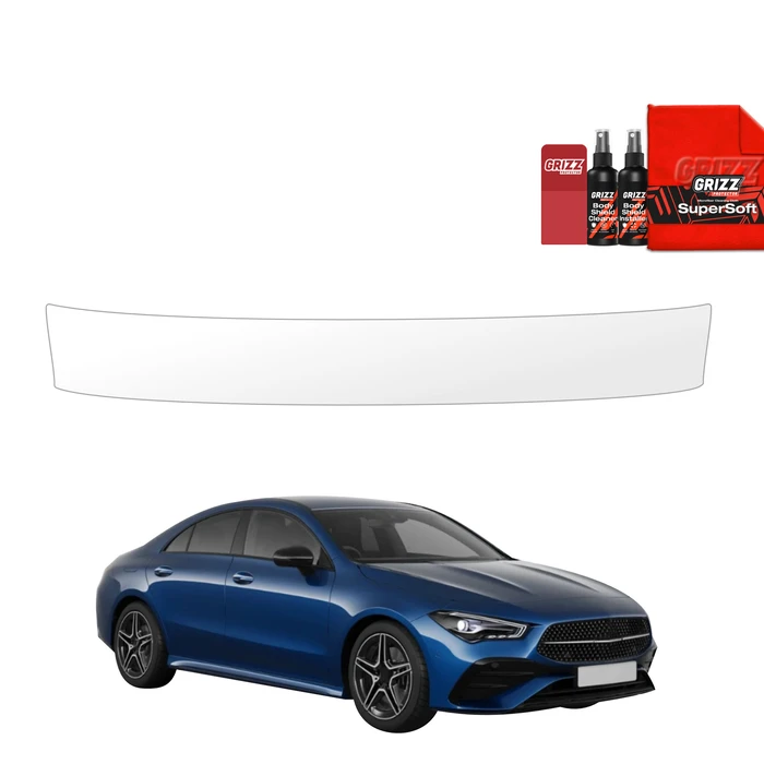 GrizzGlass BodyShield Protective boot sill film for Mercedes CLA 200 (2025-2026)
