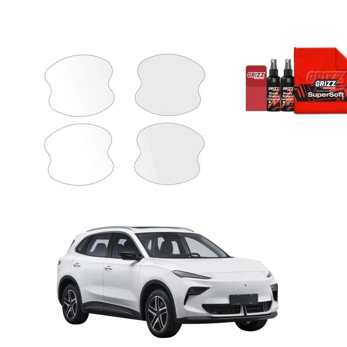 GrizzGlass BodyShield Protective film under door handles for MG S5 EV (2025-2026) [4in1]