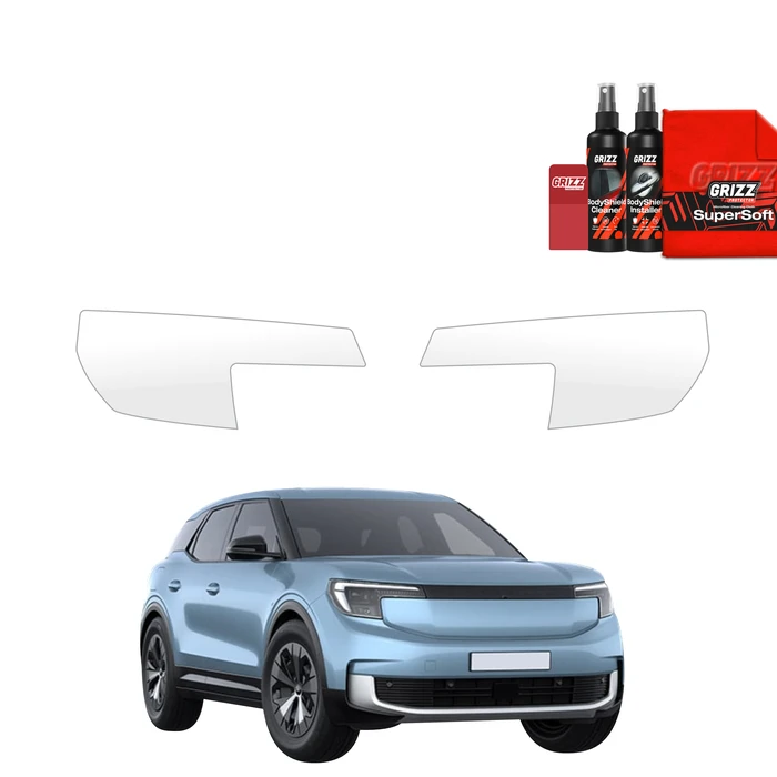 GrizzGlass BodyShield Protective headlight film for Ford Explorer EV (2024-2025) [2in1]