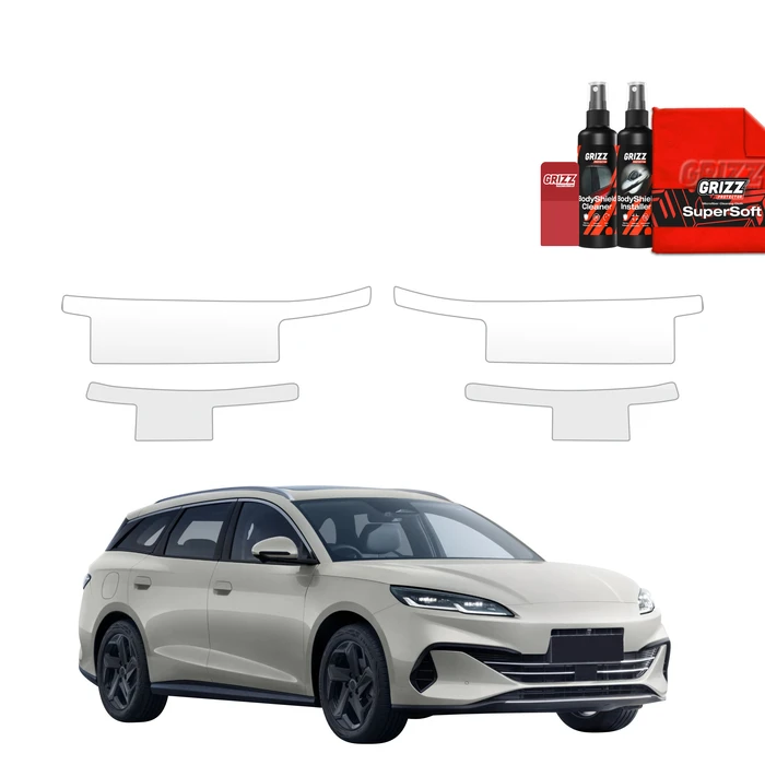 GrizzGlass BodyShield Protective door sill film for BYD Seal 06 Dm-i Touring (2025) [4in1]