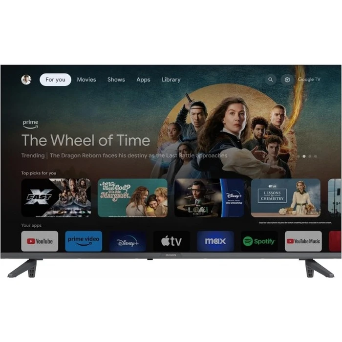 Aiwa Τηλεόραση Google TV 4K Ultra HD DLED 43 43GO70804UHD