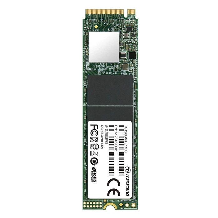 Σκληρός Δίσκος M.2 SSD 128GB Transcend MTE110S (2280) PCIe Gen3 x4 NVMe