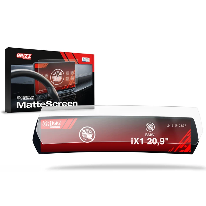 GrizzGlass CarDisplay Protection Matte film for BMW iX1 (2022-2026)
