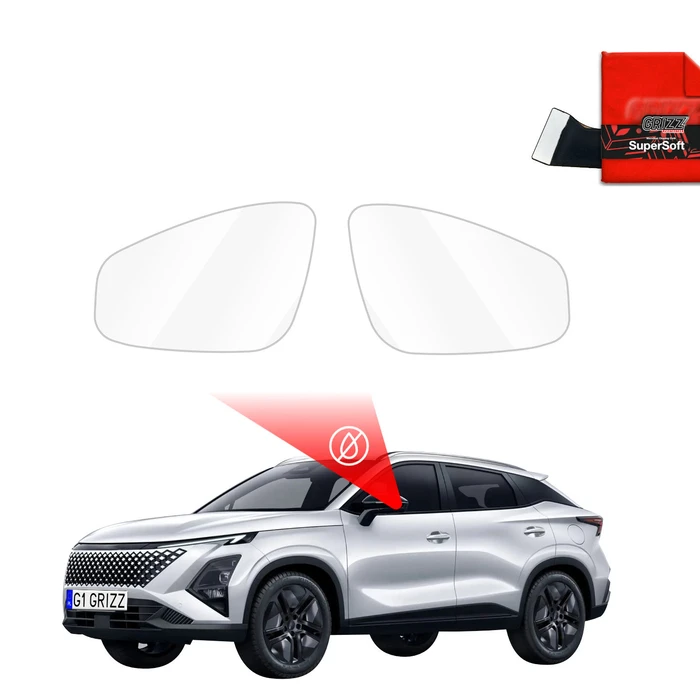 GrizzGlass ZeroDrop Rain-repellent mirror film for OMODA 5 Hybrid (2025-2026)