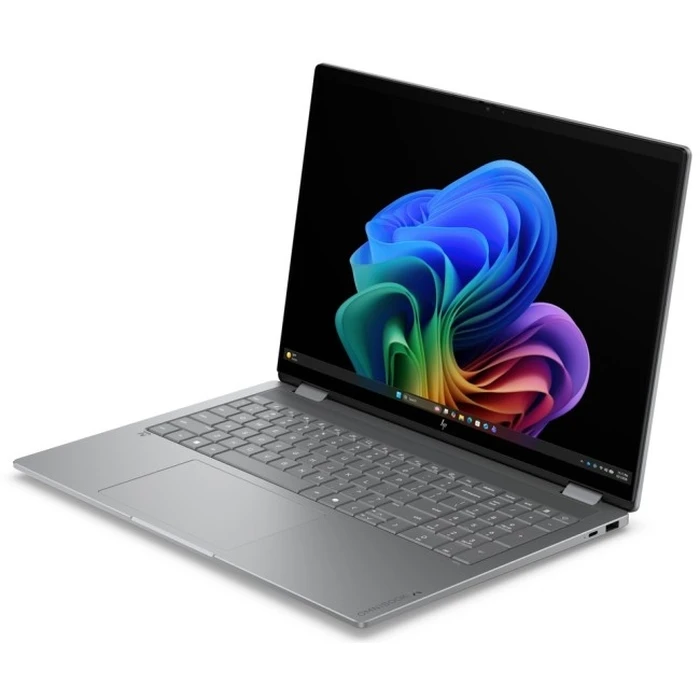 HP OmniBook X Flip - Ryzen AI 7 445 / 16" 3K OLED Αφής / 24GB / 512GB / Windows 11 Home / Ασημί / Χωρίς φορτιστή (US Keyboard)
