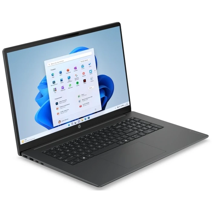 HP OmniBook 3 - Core i5 120U, 17,3" FHD IPS, 16GB DDR5, 512GB PCIe Gen4 SSD, Windows 11 Home, Σκούρο Γκρι (D9LW8EA, SKU: LT-STD-I17-HP-157)