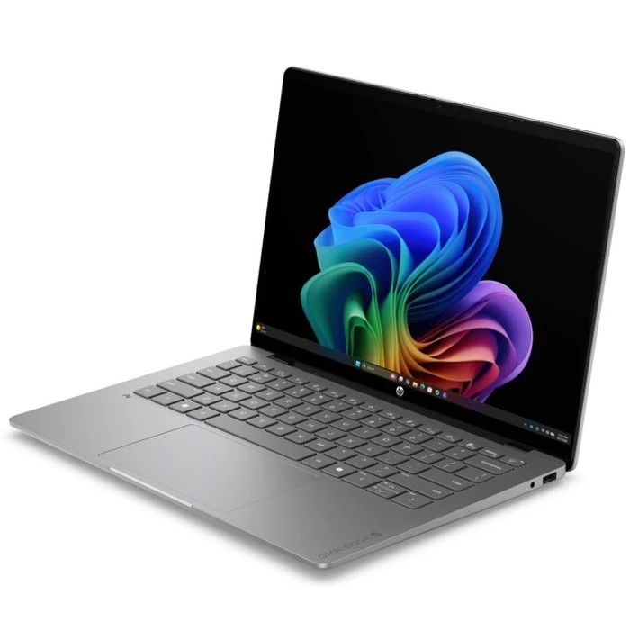 HP OmniBook 5 - Ryzen AI 7 445 , 14\" 2K OLED , 16GB RAM , 512GB SSD , Windows 11 Home , Ασημί meteor (US Keyboard)"